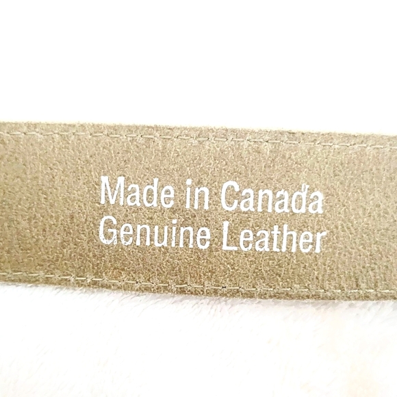 Roots Canada Suede belt- Medium - Picture 3 of 6